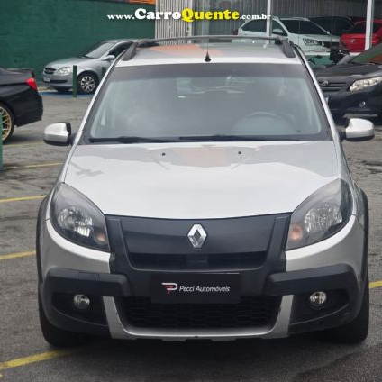 RENAULT   SANDERO STEPWAY HI-FLEX 1.6 16V 5P AUT.   PRATA 2014 1.6 GASOLINA
