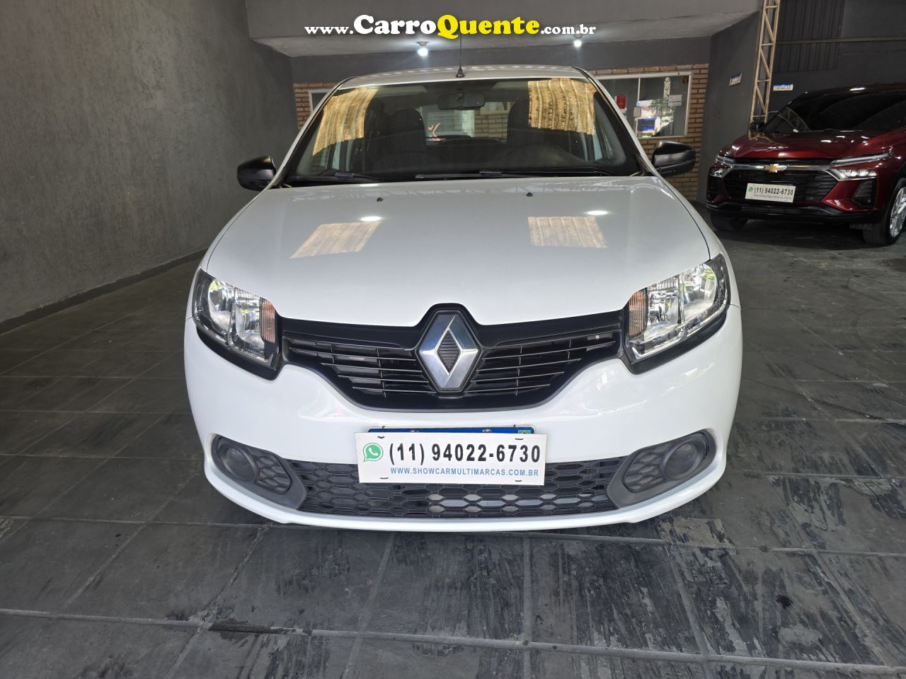 RENAULT   SANDERO AUTHENTIQUE FLEX 1.0 12V 5P   BRANCO 2020 1.0 FLEX - Loja