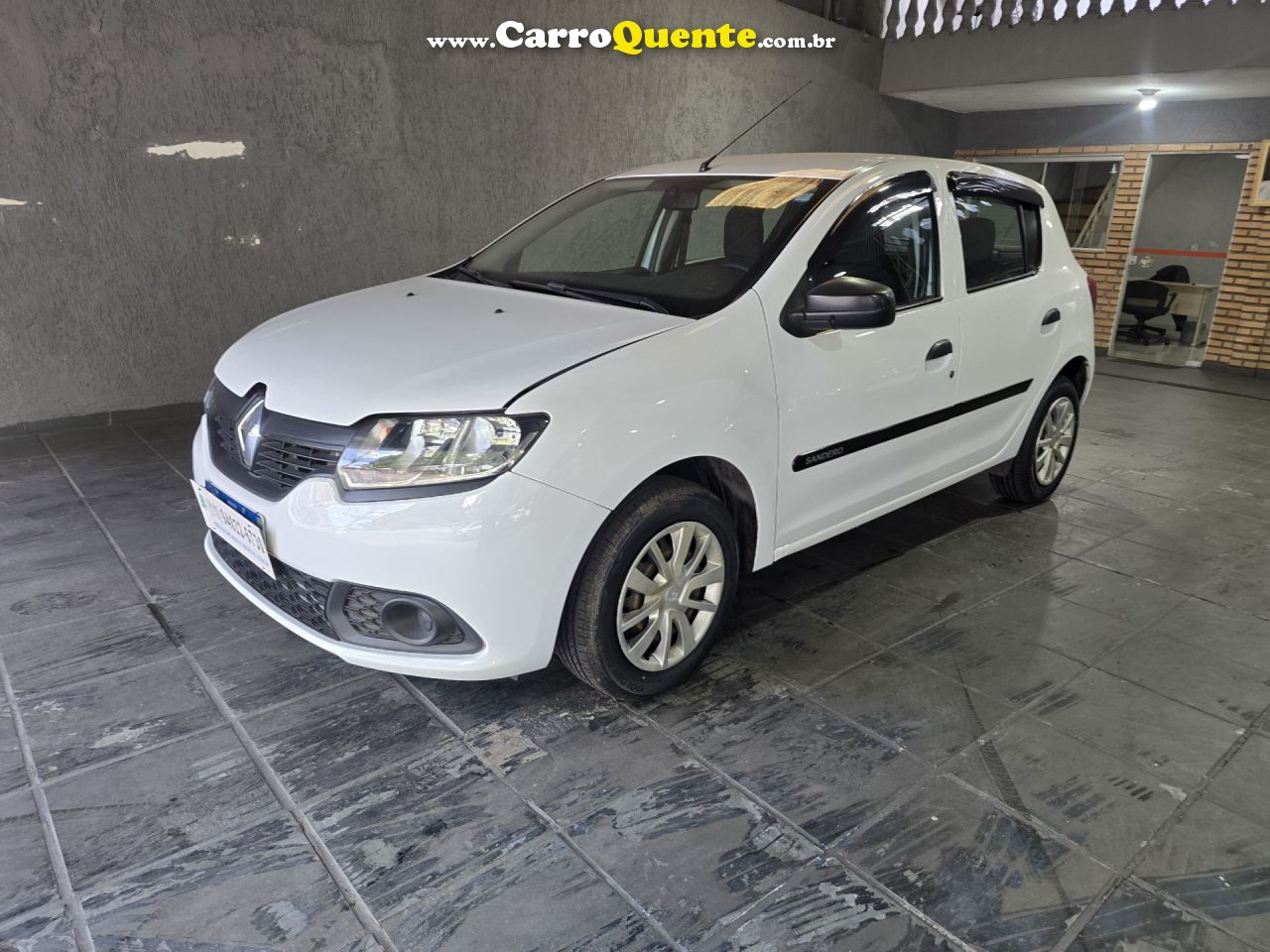 RENAULT   SANDERO AUTHENTIQUE FLEX 1.0 12V 5P   BRANCO 2020 1.0 FLEX - Loja