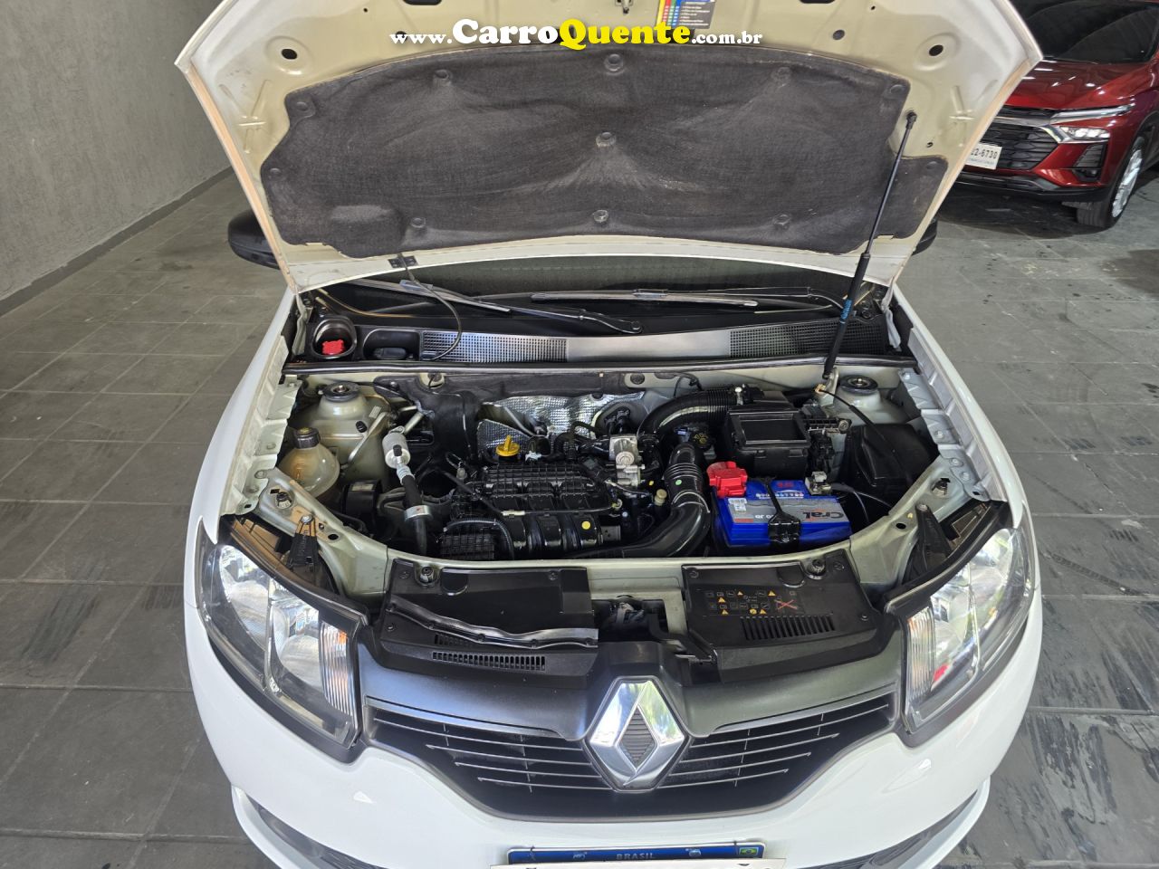 RENAULT   SANDERO AUTHENTIQUE FLEX 1.0 12V 5P   BRANCO 2020 1.0 FLEX - Loja