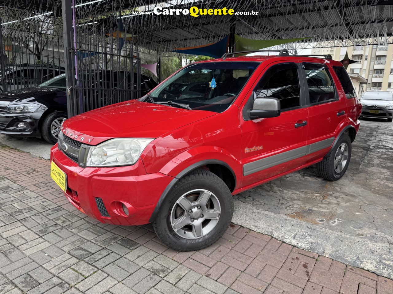 FORD   ECOSPORT XLT FREESTYLE 1.6 FLEX 8V 5P   VERMELHO 2009 1.6 FLEX - Loja