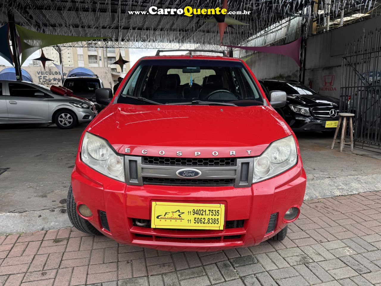 FORD   ECOSPORT XLT FREESTYLE 1.6 FLEX 8V 5P   VERMELHO 2009 1.6 FLEX - Loja