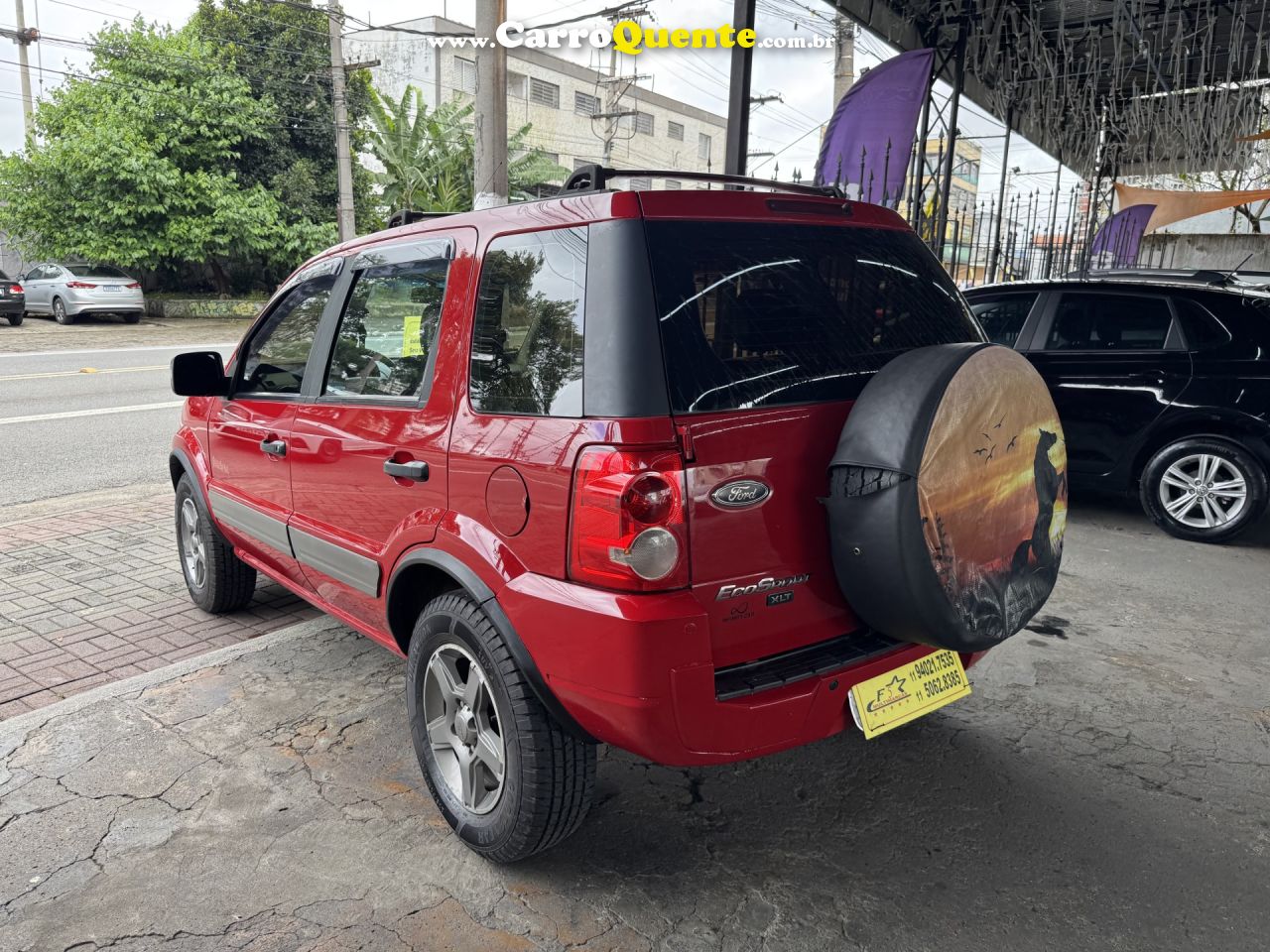 FORD   ECOSPORT XLT FREESTYLE 1.6 FLEX 8V 5P   VERMELHO 2009 1.6 FLEX - Loja