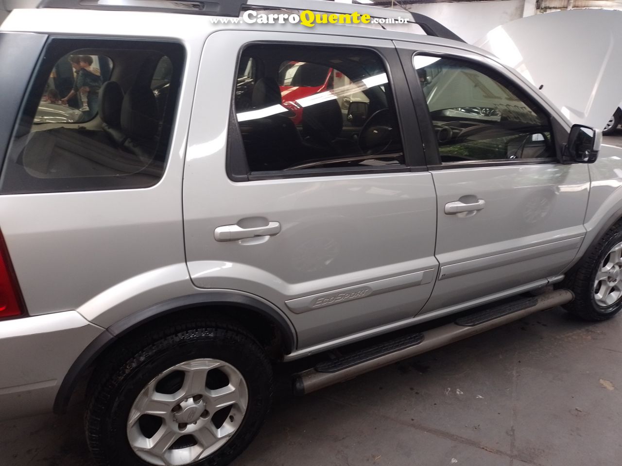 FORD   ECOSPORT XLT 1.6 1.6 FLEX 8V 5P   PRATA 2011 1.6 FLEX - Loja