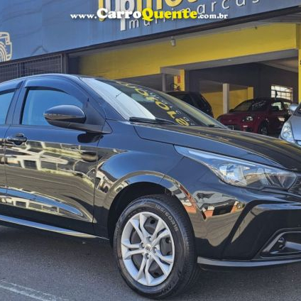 FIAT   ARGO DRIVE 1.0 6V FLEX   PRETO 2023 1.0 FLEX