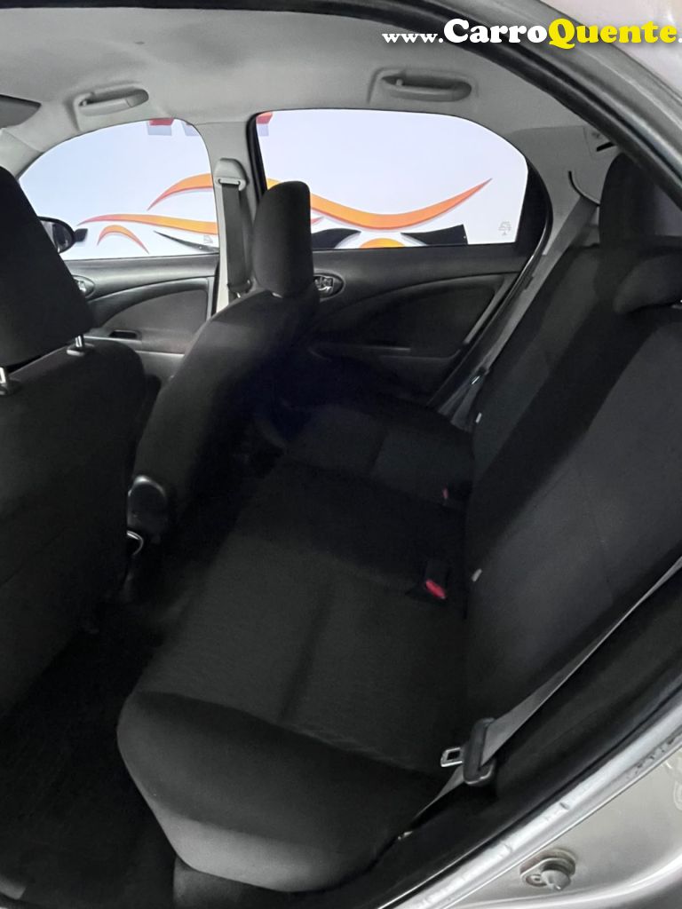 TOYOTA   ETIOS XS 1.5 FLEX 16V 5P AUT.   CINZA 2018 1.5 FLEX - Loja