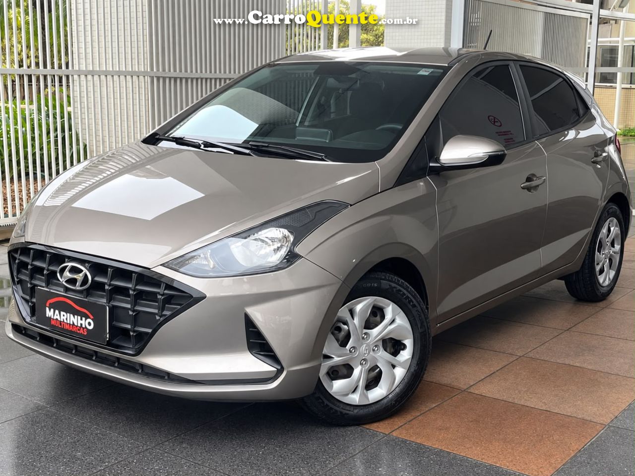 HYUNDAI   HB20 VISION 1.0 FLEX COMPLETO DE FABRICA EM BOM ESTADO   PRATA 2022 1.0 FLEX - Loja
