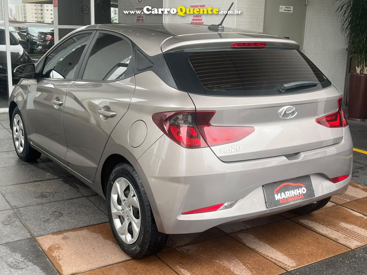 HYUNDAI   HB20 VISION 1.0 FLEX COMPLETO DE FABRICA EM BOM ESTADO   PRATA 2022 1.0 FLEX - Loja