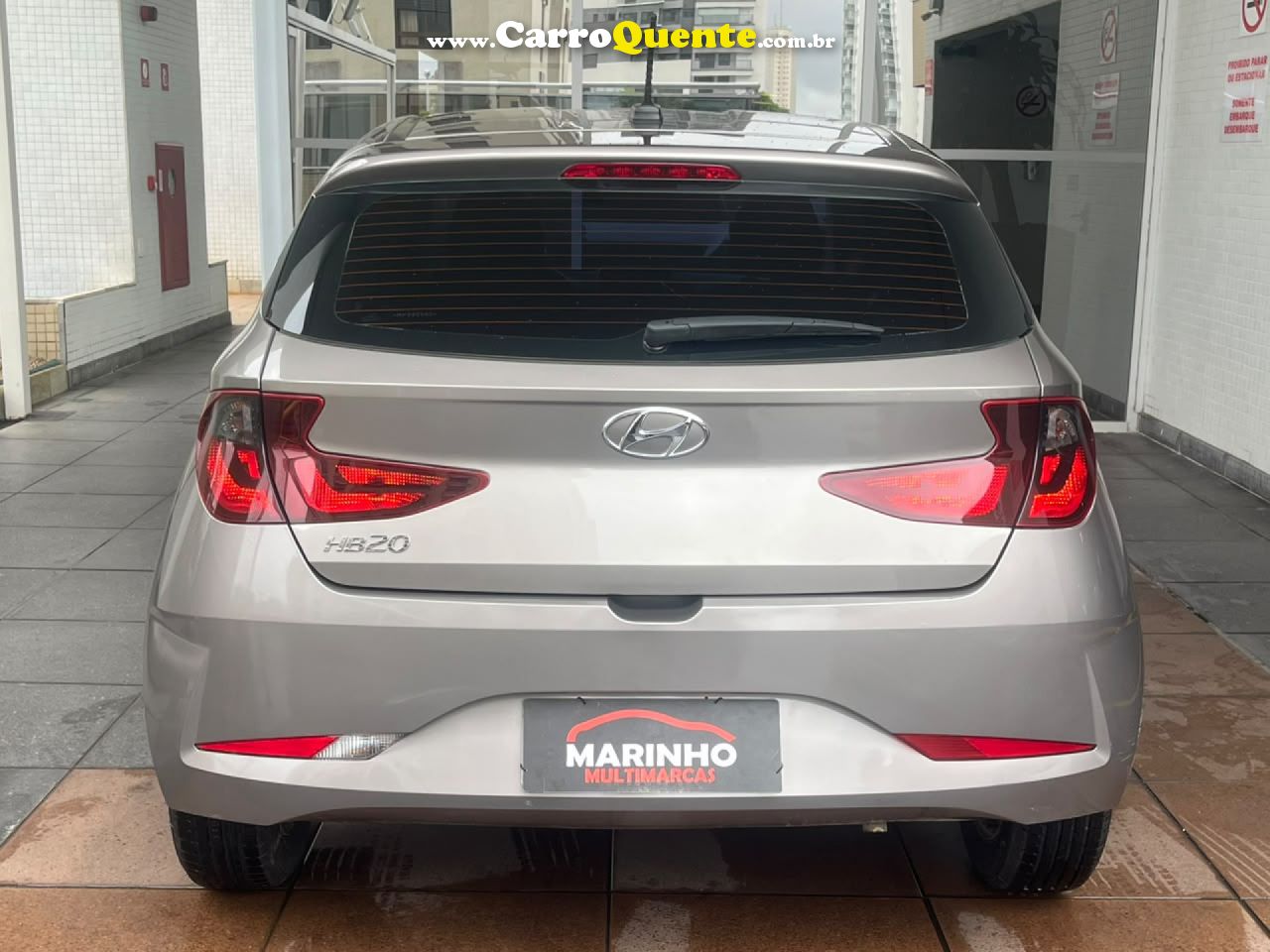 HYUNDAI   HB20 VISION 1.0 FLEX COMPLETO DE FABRICA EM BOM ESTADO   PRATA 2022 1.0 FLEX - Loja