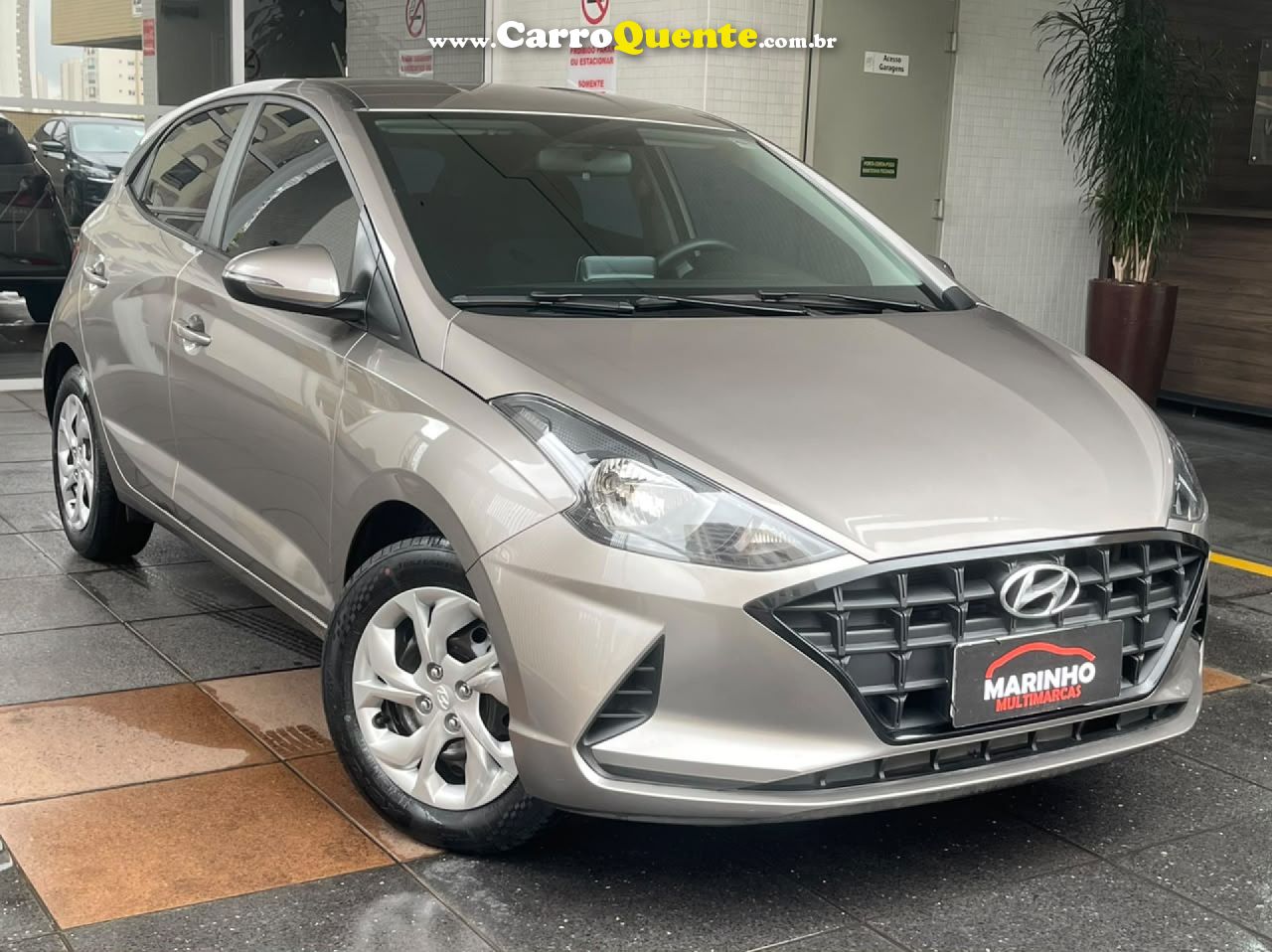 HYUNDAI   HB20 VISION 1.0 FLEX COMPLETO DE FABRICA EM BOM ESTADO   PRATA 2022 1.0 FLEX - Loja