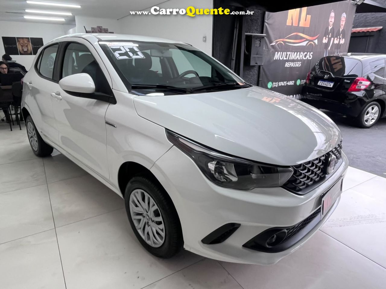 FIAT   ARGO DRIVE 1.0 6V FLEX   BRANCO 2020 1.0 FLEX - Loja