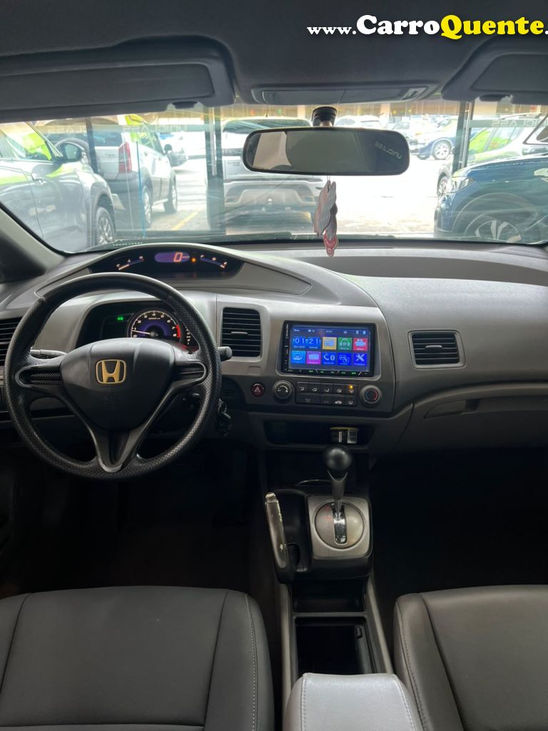 HONDA   CIVIC SEDAN LXS 1.81.8 FLEX 16V AUT. 4P   PRETO 2008 1.8 FLEX - Loja