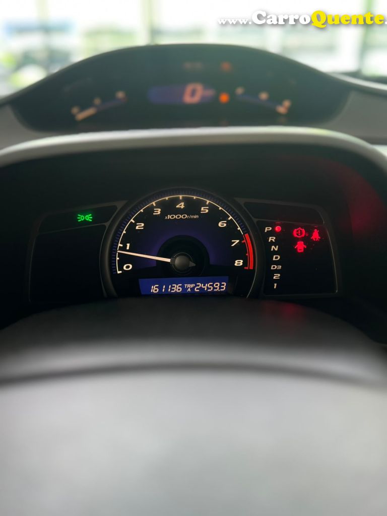 HONDA   CIVIC SEDAN LXS 1.81.8 FLEX 16V AUT. 4P   PRETO 2008 1.8 FLEX - Loja