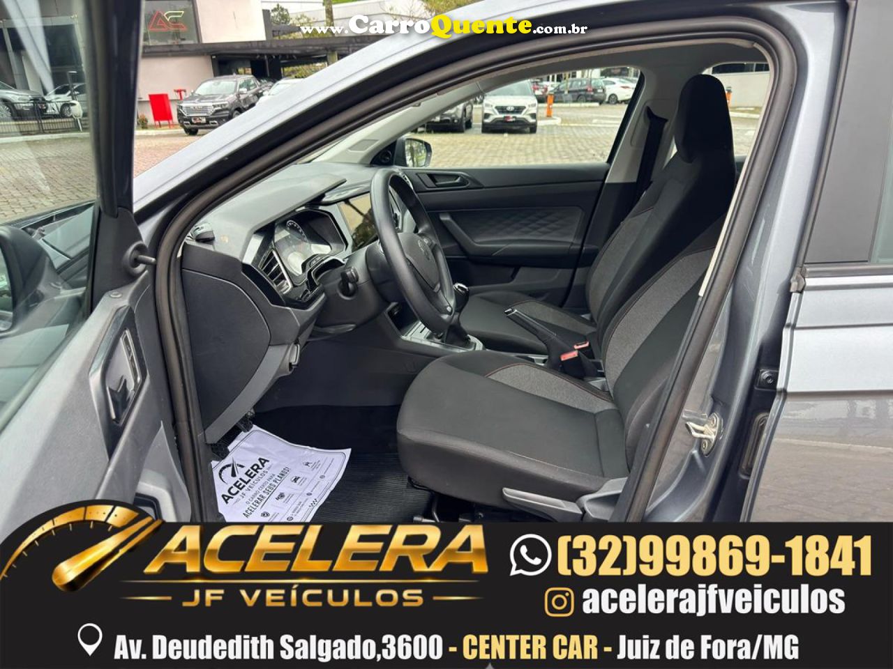 VOLKSWAGEN   POLO TRACK 1.0 FLEX 12V 5P   CINZA 2025 1.0 FLEX - Loja