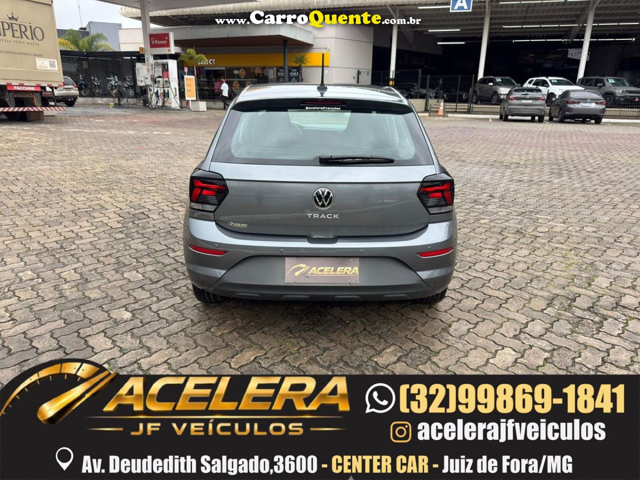 VOLKSWAGEN   POLO TRACK 1.0 FLEX 12V 5P   CINZA 2025 1.0 FLEX - Loja