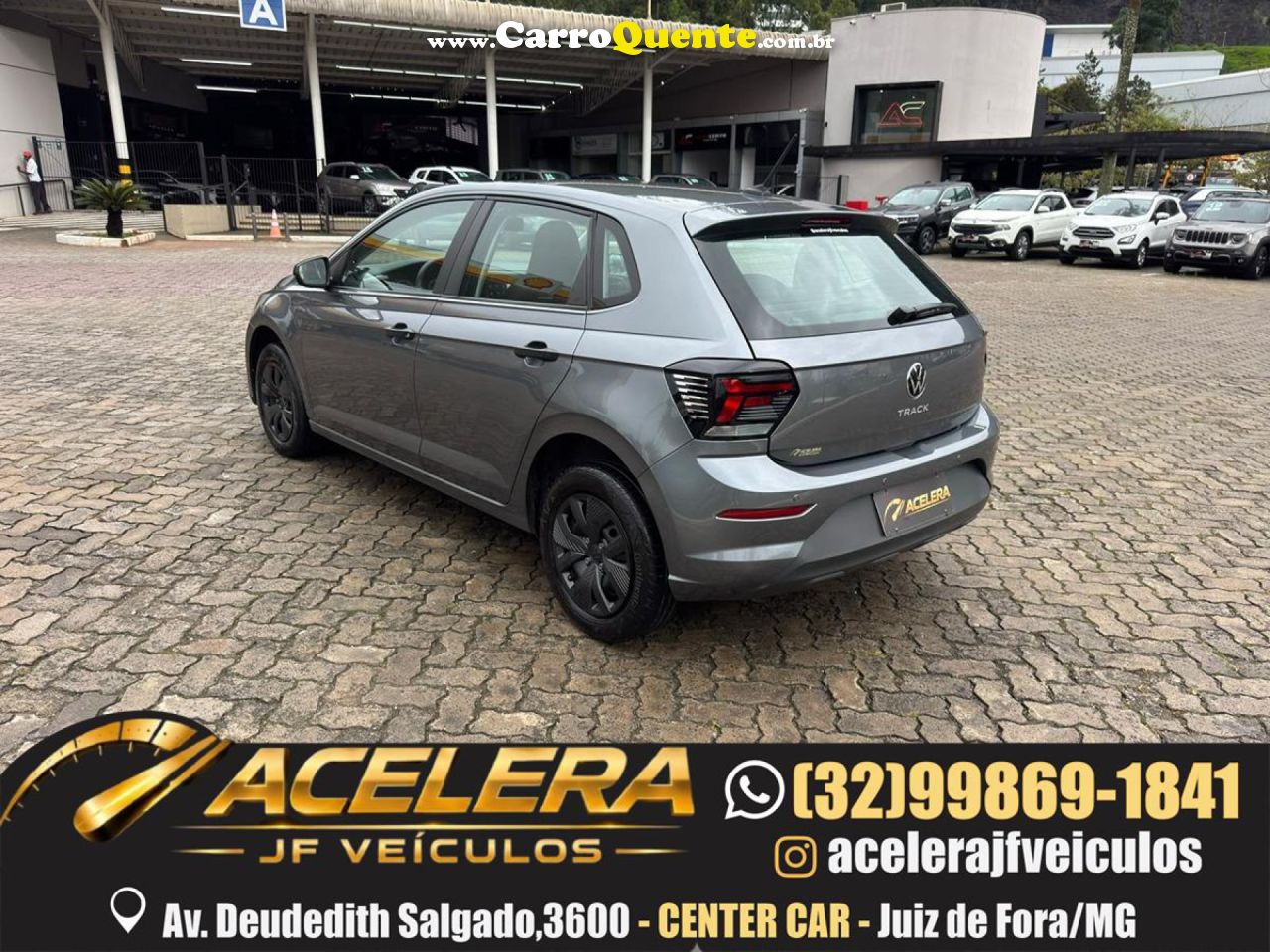 VOLKSWAGEN   POLO TRACK 1.0 FLEX 12V 5P   CINZA 2025 1.0 FLEX - Loja