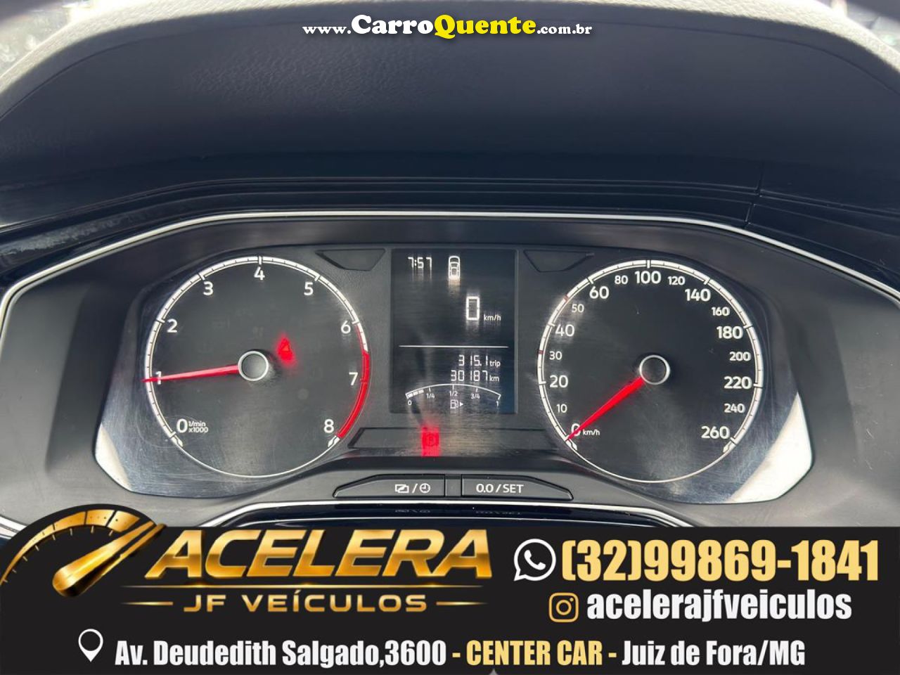 VOLKSWAGEN   POLO TRACK 1.0 FLEX 12V 5P   CINZA 2025 1.0 FLEX - Loja