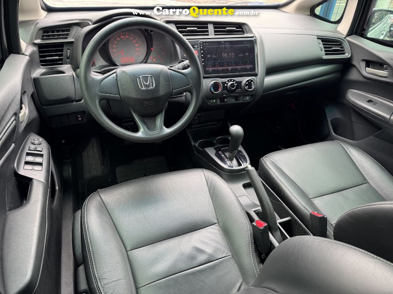 HONDA   FIT LX 1.5 FLEXONE 16V 5P AUT.   PRATA 2015 1.5 16V FLEX - Loja