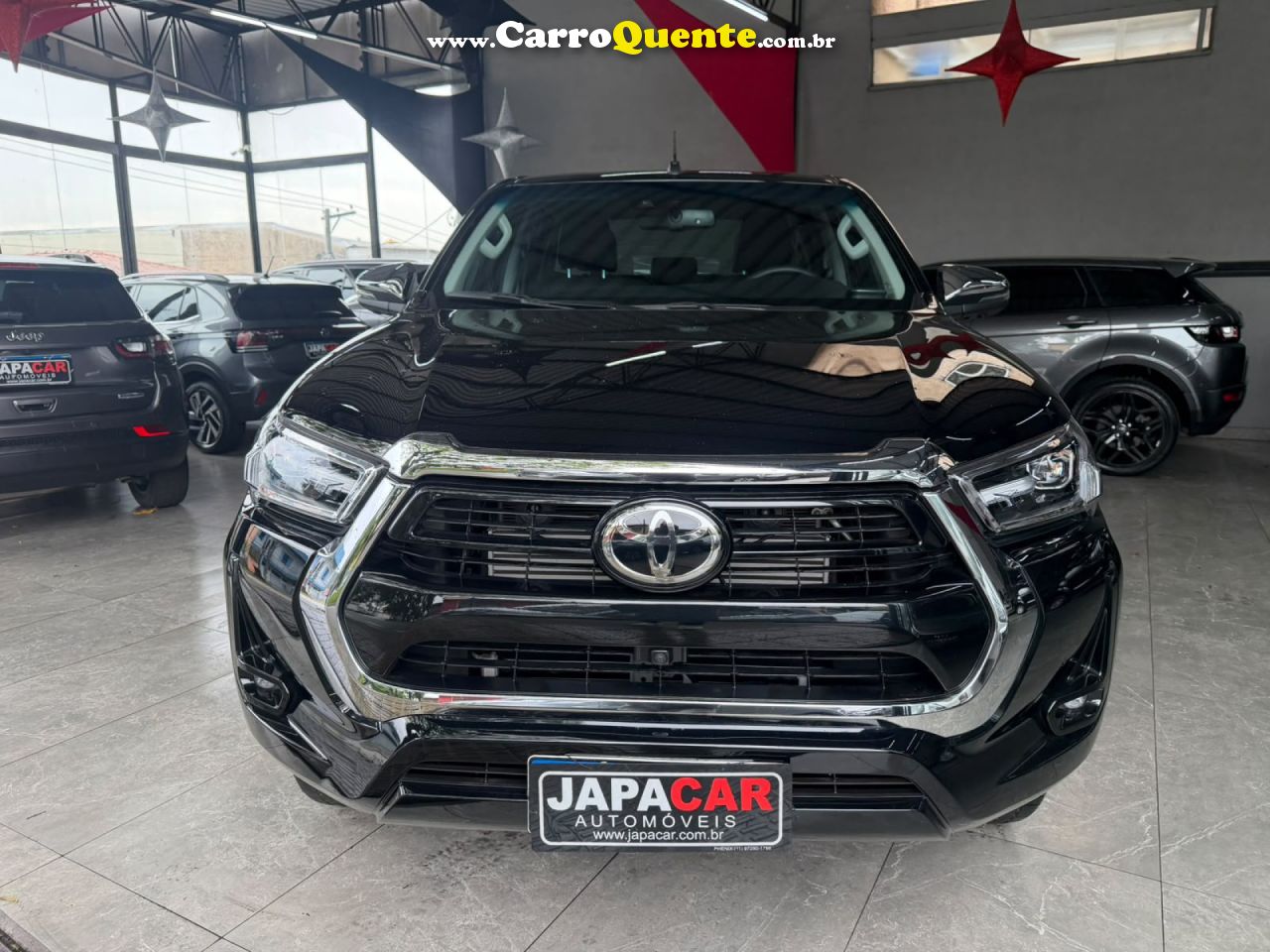 TOYOTA   HILUX CD SRX 4X4 2.8 TDI 16V DIESEL AUT.   PRETO 2026 2.8 DIESEL - Loja