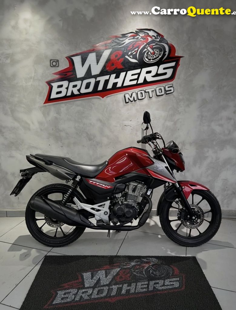 HONDA   CG 160 TITAN S FLEX   VERMELHO 2025 1.0 FLEX - Loja