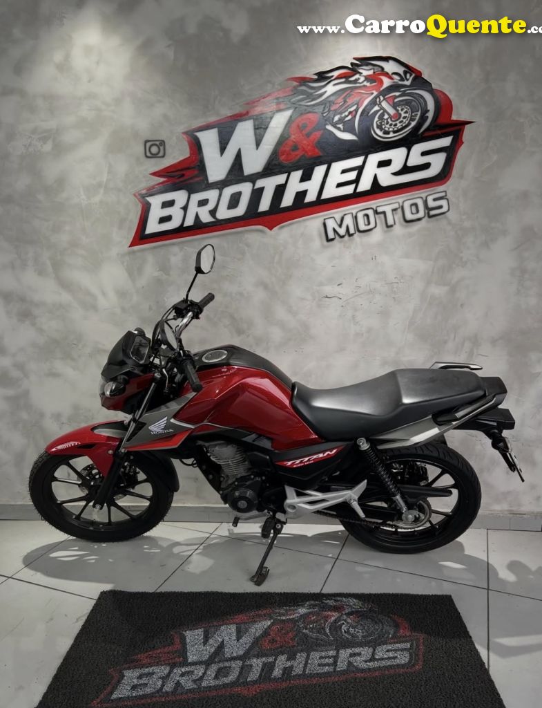 HONDA   CG 160 TITAN S FLEX   VERMELHO 2025 1.0 FLEX - Loja