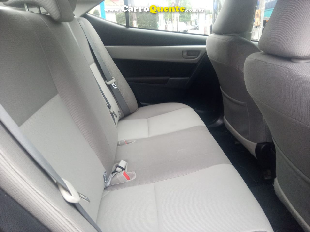TOYOTA   COROLLA GLI 1.8 FLEX 16V  AUT.   CINZA 2017 1.8 FLEX - Loja