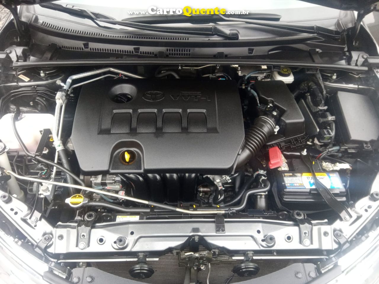 TOYOTA   COROLLA GLI 1.8 FLEX 16V  AUT.   CINZA 2017 1.8 FLEX - Loja