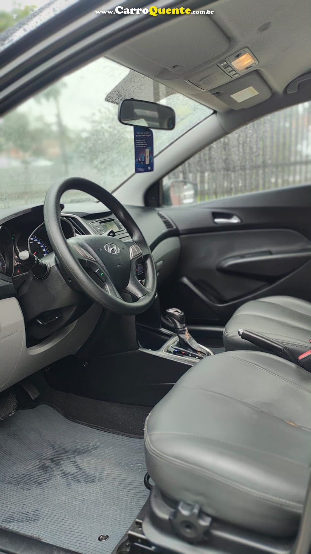 HYUNDAI   HB20S PREMIUM 1.6 FLEX 16V AUT. 4P   PRETO 2017 1.6 FLEX - Loja