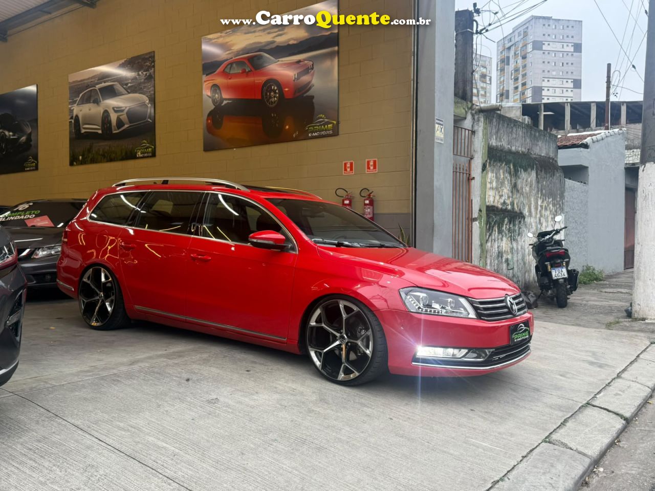 VOLKSWAGEN   PASSAT VARIANT TURBO 2.0 FSI TIPTRON. 5P   VERMELHO 2014 2.0 GASOLINA - Loja