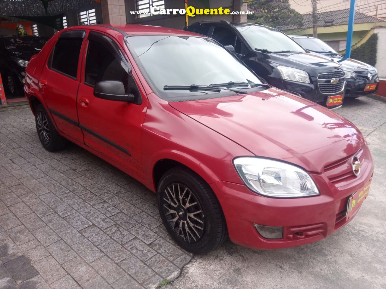 CHEVROLET   PRISMA  SED. MAXX LT 1.4 8V ECONOF. 4P   VERMELHO 2011 1.4 GASOLINA - Loja