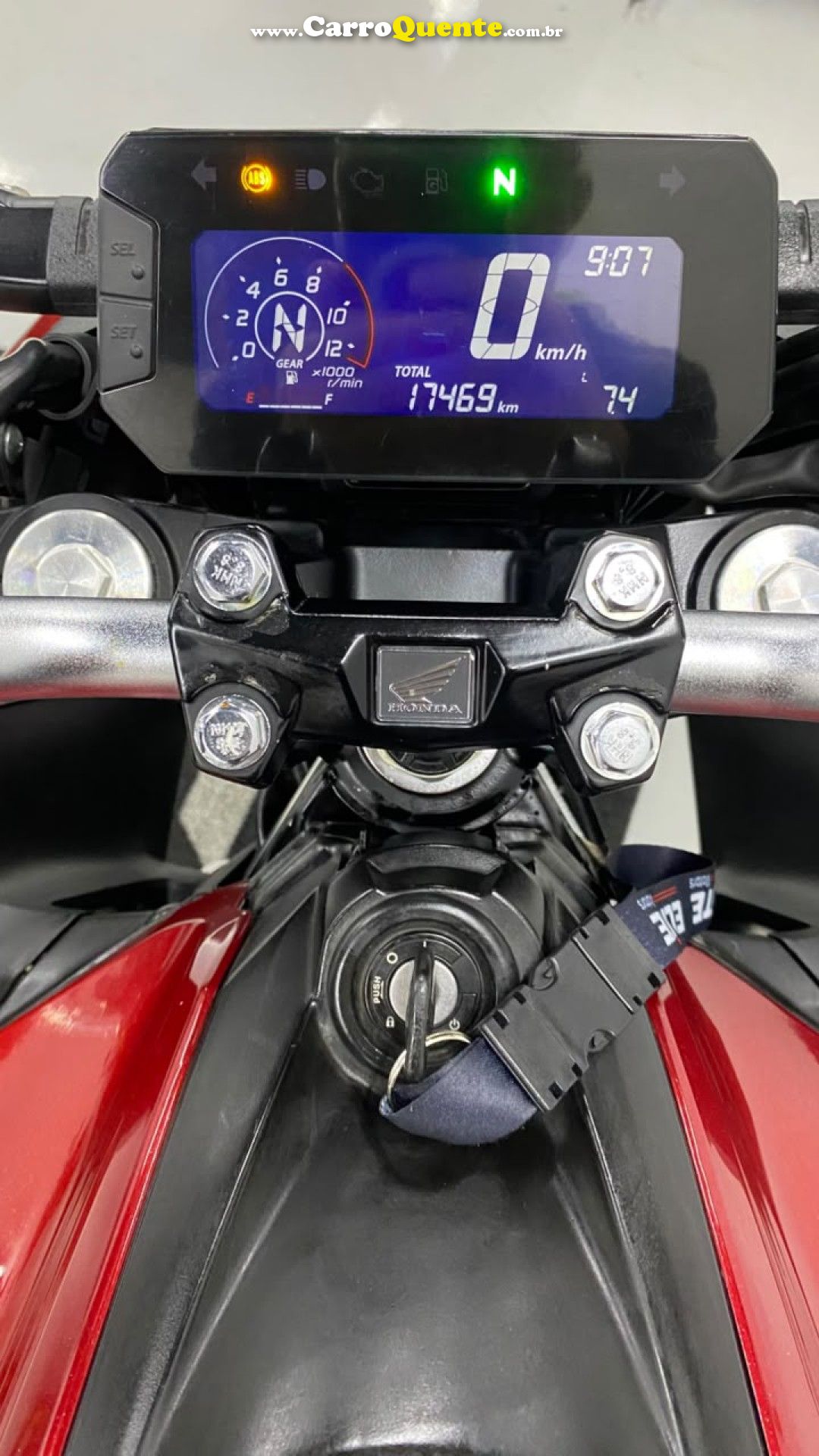 HONDA   CB 300R 300R FLEX   VERMELHO 2025 300 FLEX - Loja
