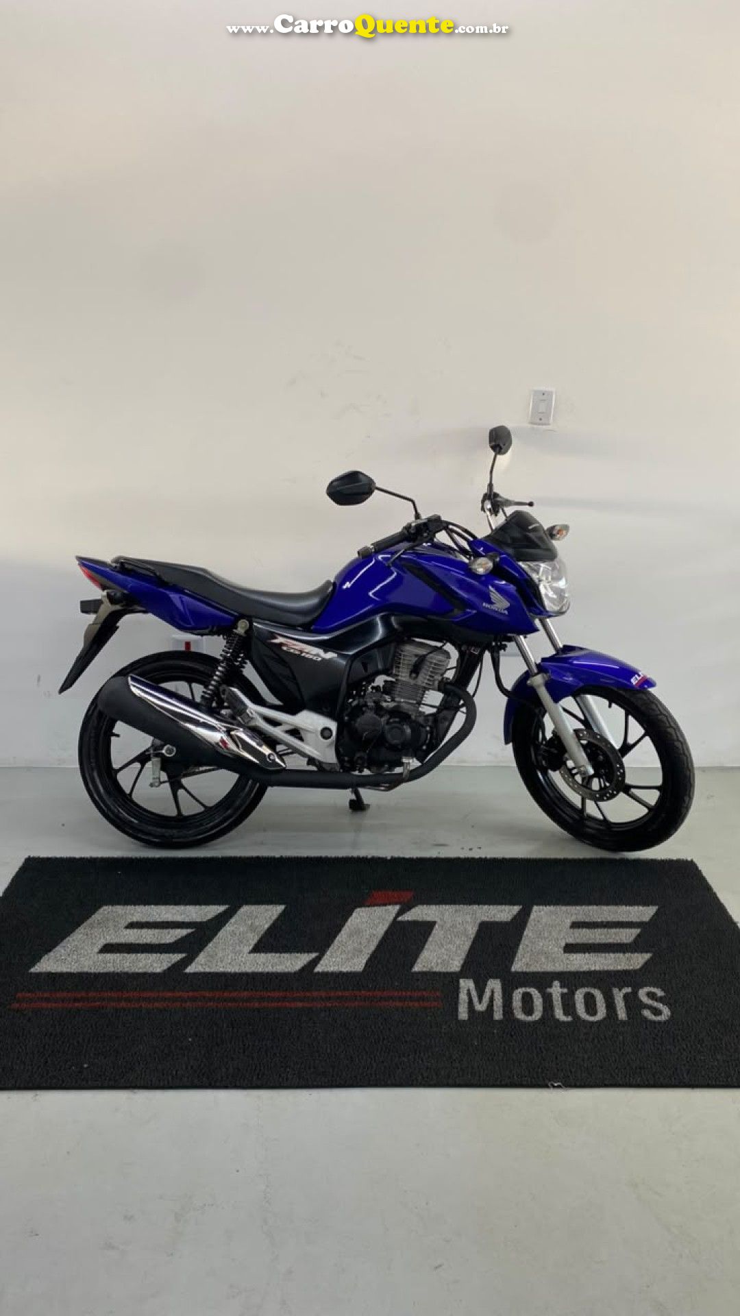 HONDA   CG 160 FAN FLEX   AZUL 2022 160 FLEX - Loja