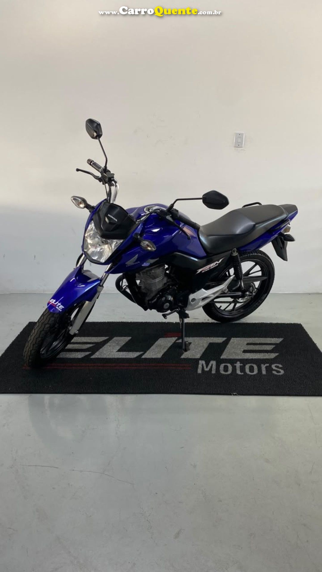 HONDA   CG 160 FAN FLEX   AZUL 2022 160 FLEX - Loja