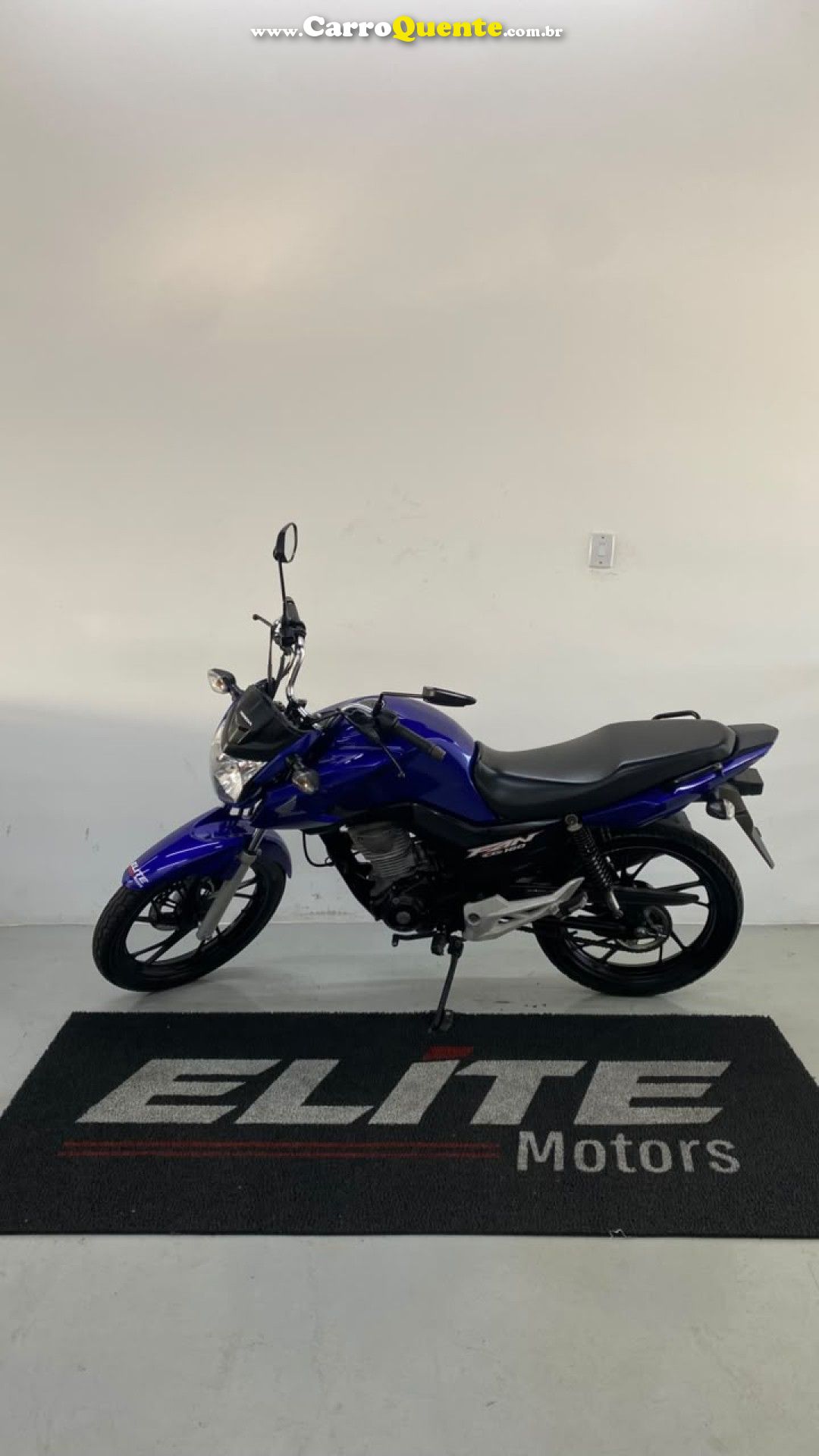 HONDA   CG 160 FAN FLEX   AZUL 2022 160 FLEX - Loja