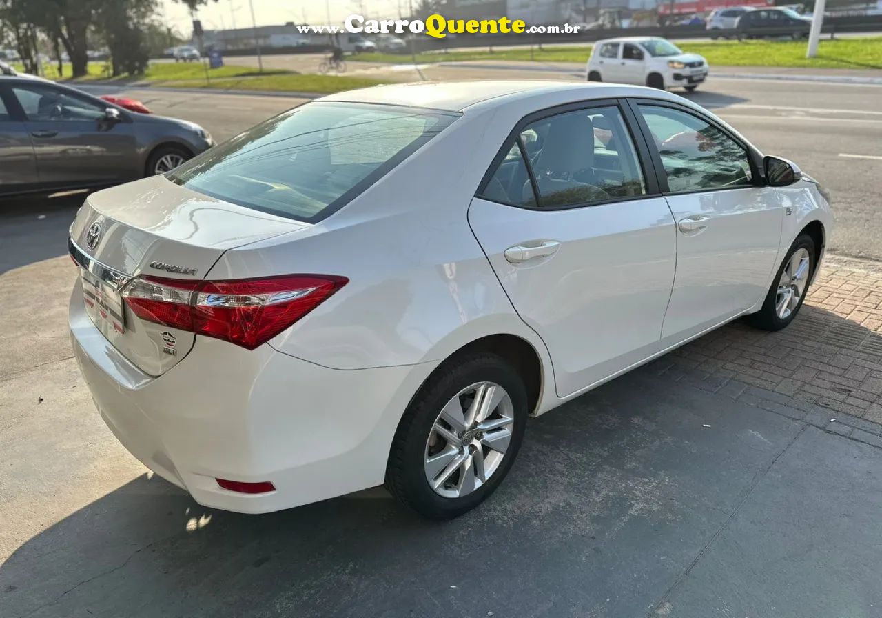TOYOTA   COROLLA GLI UPPER 1.8 FLEX 16V AUT.   BRANCO 2016 1.8 FLEX - Loja