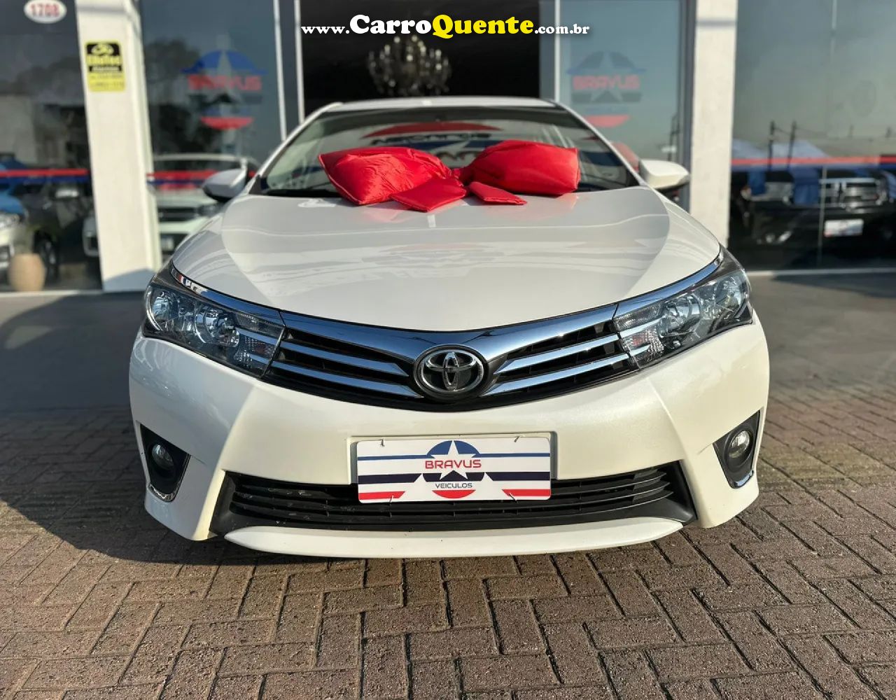 TOYOTA   COROLLA GLI UPPER 1.8 FLEX 16V AUT.   BRANCO 2016 1.8 FLEX - Loja