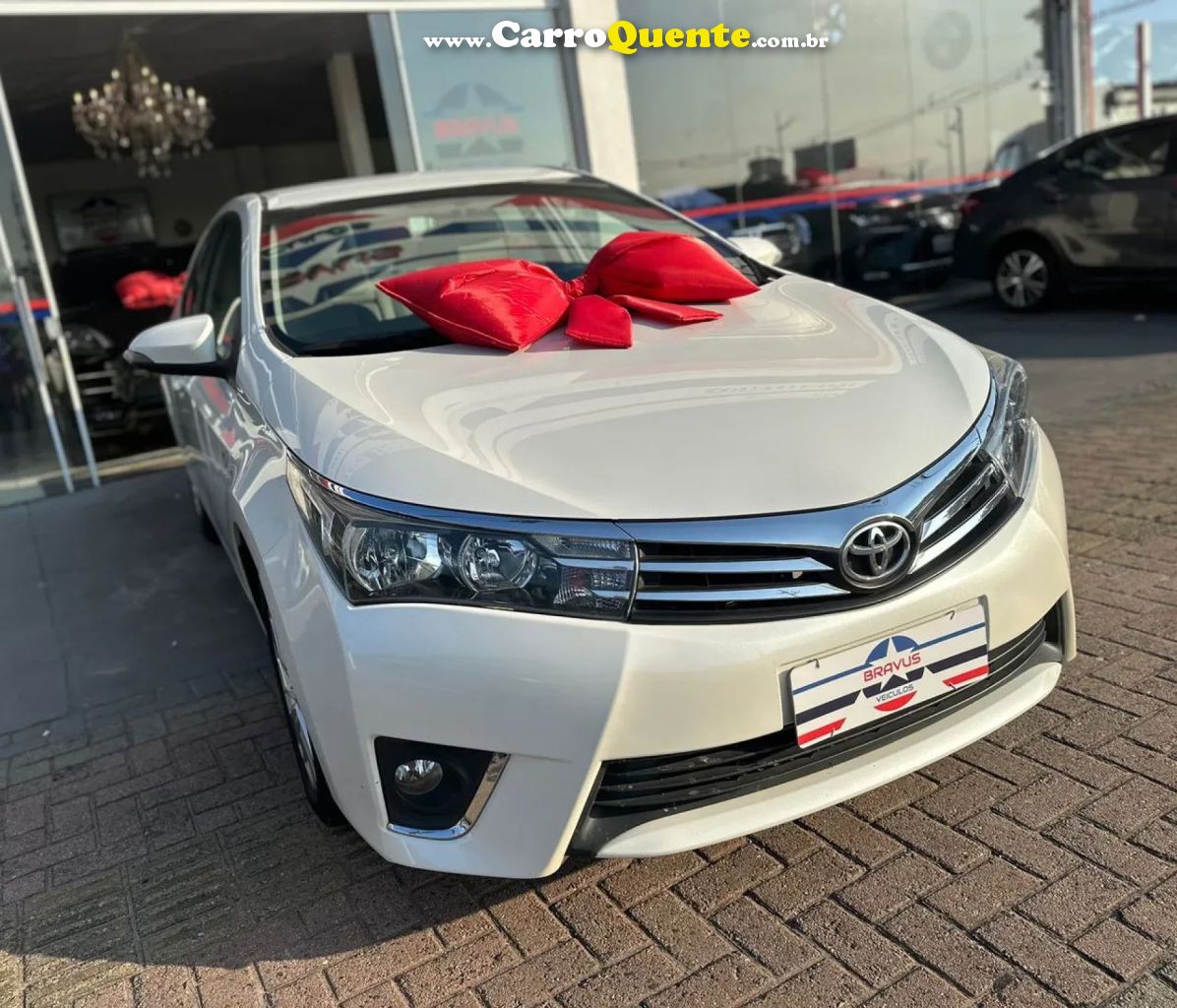 TOYOTA   COROLLA GLI UPPER 1.8 FLEX 16V AUT.   BRANCO 2016 1.8 FLEX - Loja