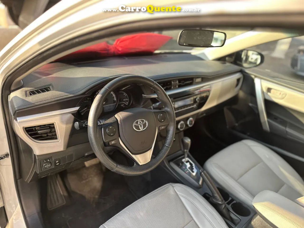 TOYOTA   COROLLA GLI UPPER 1.8 FLEX 16V AUT.   BRANCO 2016 1.8 FLEX - Loja