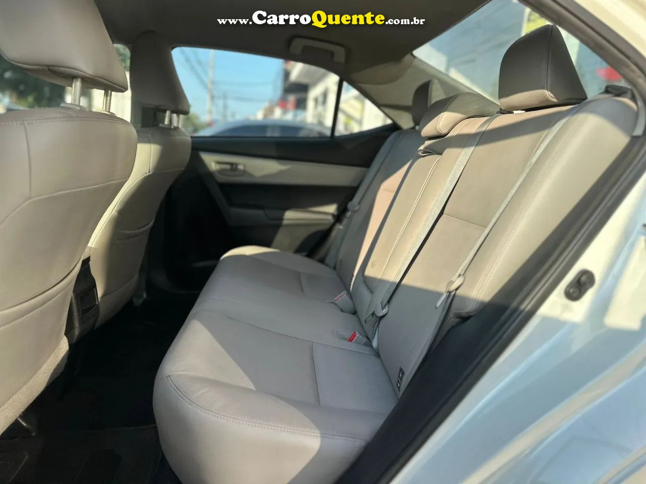 TOYOTA   COROLLA GLI UPPER 1.8 FLEX 16V AUT.   BRANCO 2016 1.8 FLEX - Loja
