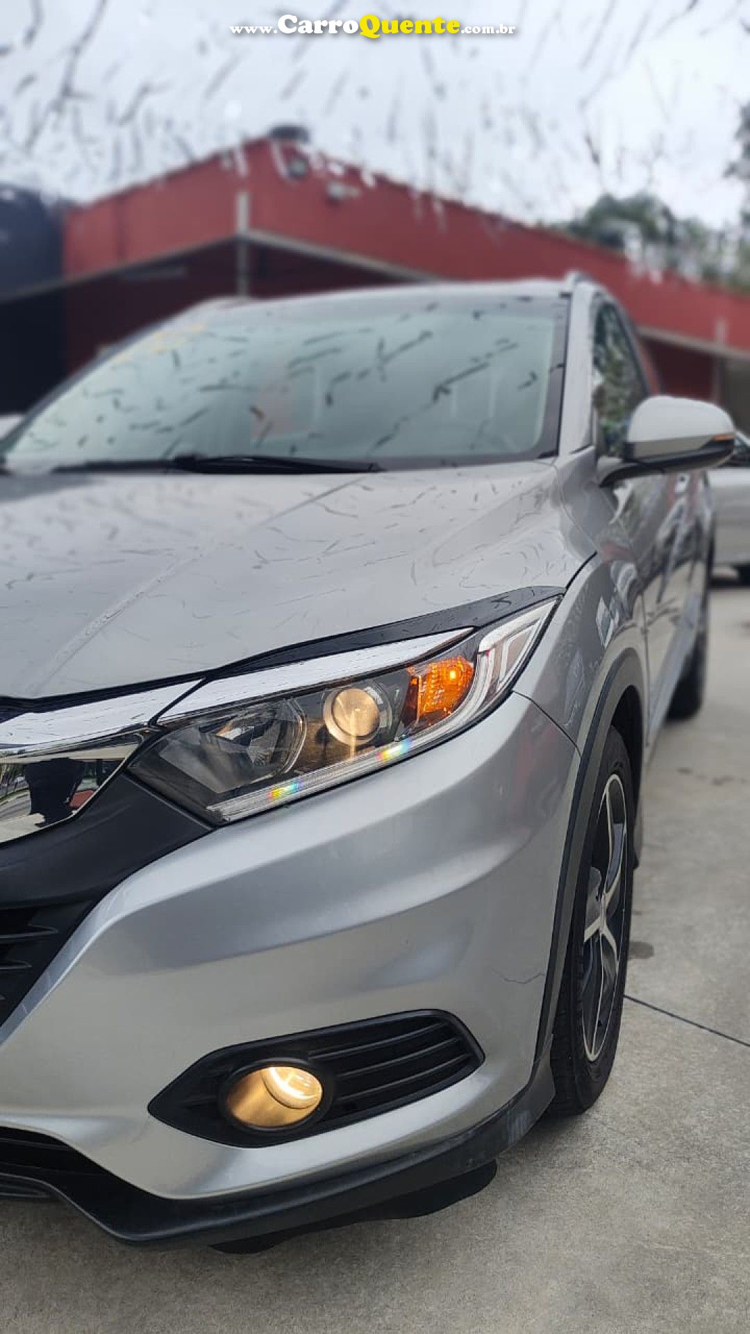 HONDA   HR-V EX 1.8 FLEXONE 16V 5P AUT.   PRATA 2020 1.8 GASOLINA - Loja