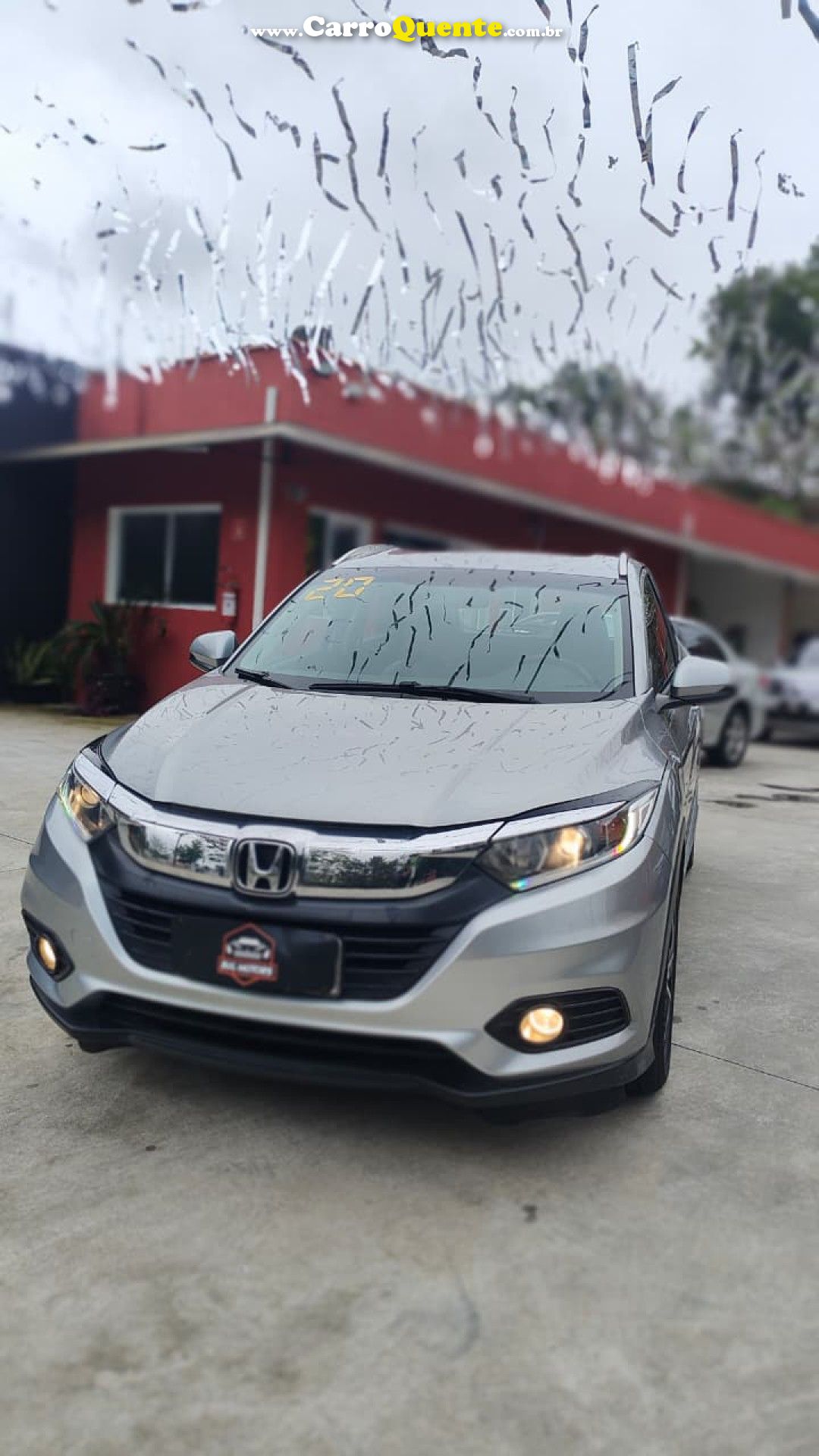 HONDA   HR-V EX 1.8 FLEXONE 16V 5P AUT.   PRATA 2020 1.8 GASOLINA - Loja