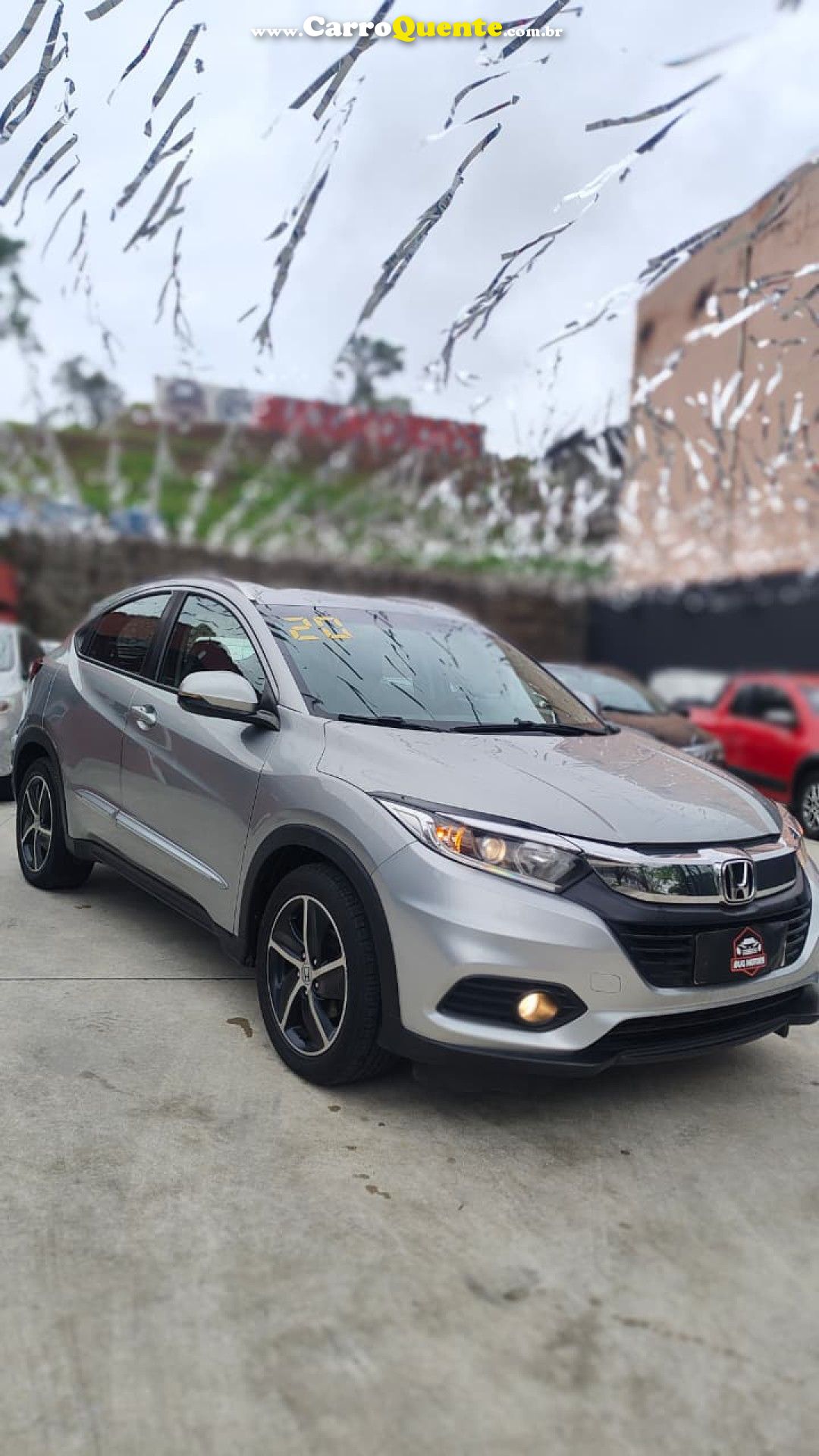 HONDA   HR-V EX 1.8 FLEXONE 16V 5P AUT.   PRATA 2020 1.8 GASOLINA - Loja