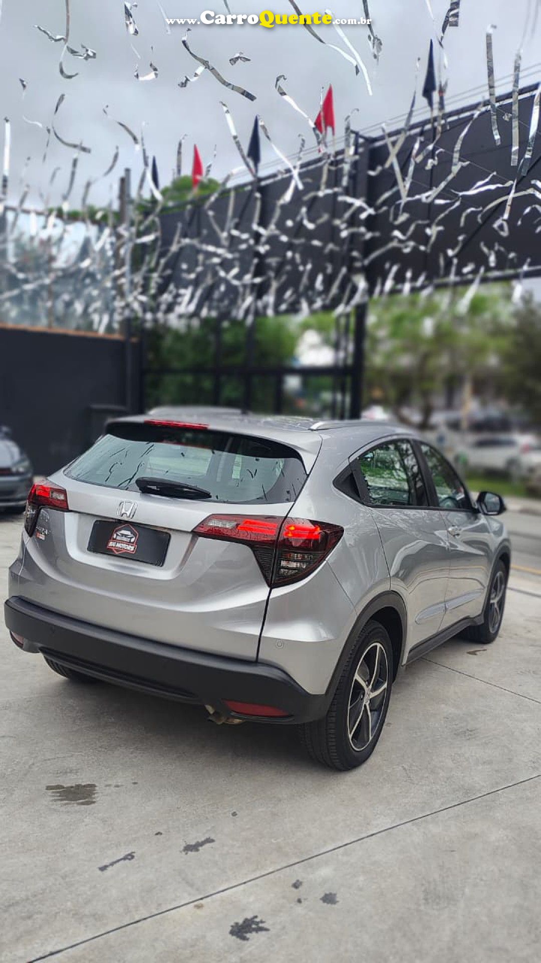 HONDA   HR-V EX 1.8 FLEXONE 16V 5P AUT.   PRATA 2020 1.8 GASOLINA - Loja