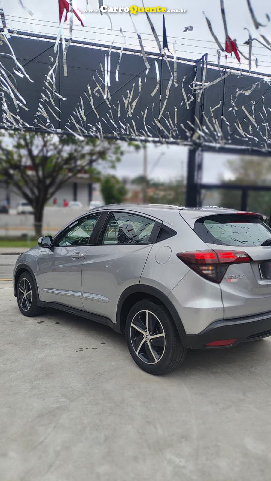 HONDA   HR-V EX 1.8 FLEXONE 16V 5P AUT.   PRATA 2020 1.8 GASOLINA - Loja