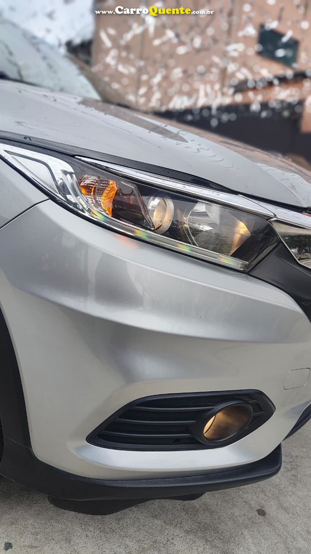 HONDA   HR-V EX 1.8 FLEXONE 16V 5P AUT.   PRATA 2020 1.8 GASOLINA - Loja