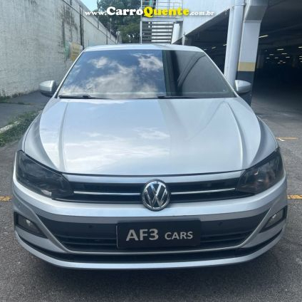 VOLKSWAGEN   POLO COMFORT. 200 TSI 1.0 FLEX 12V AUT.   PRATA 2020 1.0 FLEX