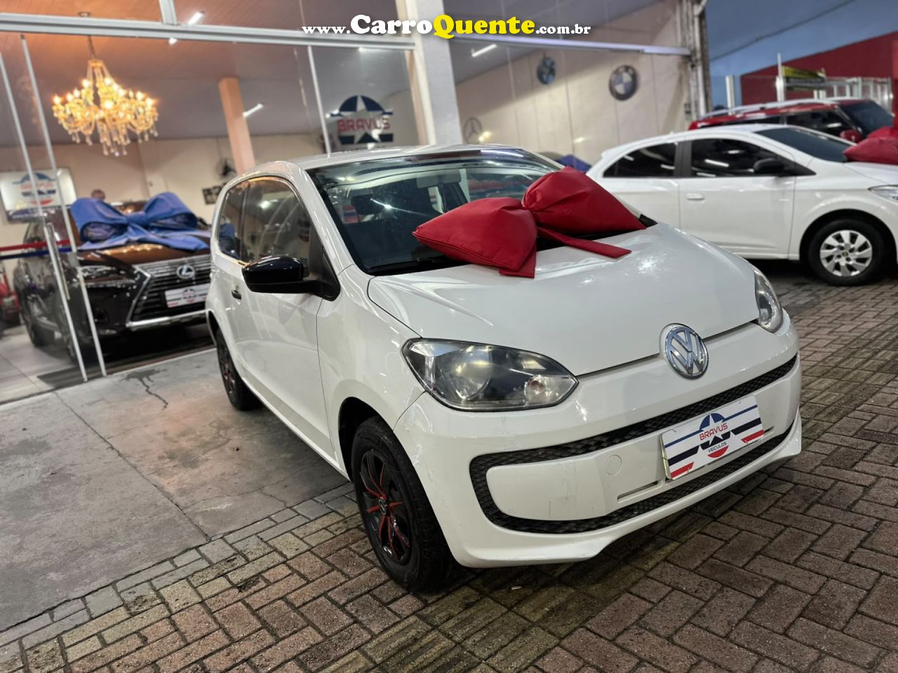 VOLKSWAGEN   UP! TAKE 1.0 T. FLEX 12V 3P   BRANCO 2015 1.0 FLEX - Loja