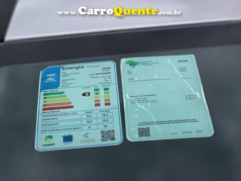 HB20 Limited 1.0 Flex 12V Mec. 2027/2026 Hyundai - Loja