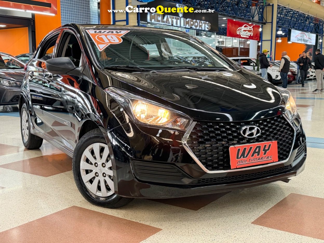 HYUNDAI HB20 1.0 UNIQUE 12V 2019 - Loja
