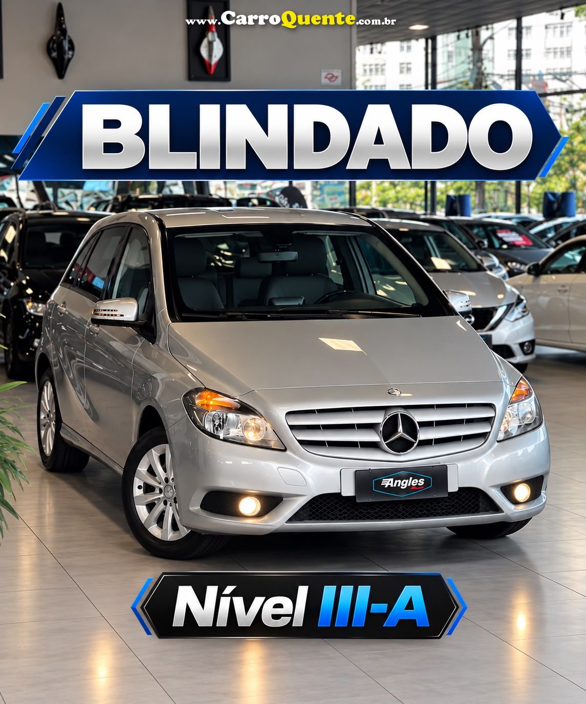 MERCEDES-BENZ B 200 1.6 TURBO 16V 2013 - Loja